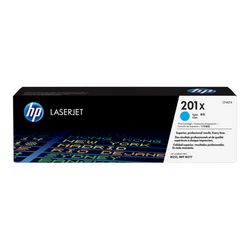 Toner za laserski pisač HP 201X CF401X (visoki kapacitet, original, LaserJet) cijan