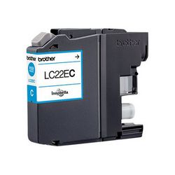 Patrona s tintom super visokog prinosa BROTHER LC22EC (original) cijan