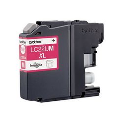 Patrona s tintom XL kapaciteta BROTHER LCLC22UM (original) magenta 