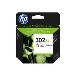 Spremnik s tintom HP 302XL (visoki kapacitet, original) trobojna na bazi boje 