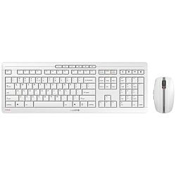 Cherry Stream Desktop tiha bežična tipkovnica + miš bijela