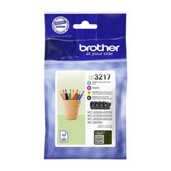 Tinta BROTHER LC3217 Value Pack (4 komada, original) crna, žuta, cijan, magenta