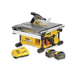 54V Cordless Table Saw + 2 Batt