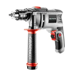 550W hammer drill, 13 mm key chuck, 0-3000 min?1 RPM, case