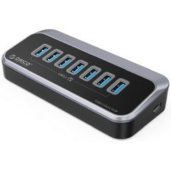 Orico 7-portni USB3.2 hub crni (ORICO-M3U3-7A-05-BK-BP)
