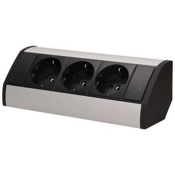 Orno Produžni kabel sa 3 x Schuko utičnice, ugradbena - OR-GM-9001/B-G(GS)