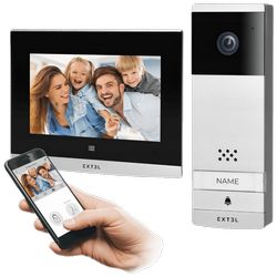 Extel Video interfon 7", bežični set, WiFi Dual Band - 720313