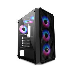 Bit Force PALADIN CF-4 Gaming Midi Tower ATX kućište bez napajanja crno