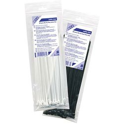 Vezice plastične 400x4.8 mm/ 25kom/ crna