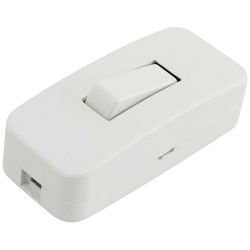 home Strujni prekidač, 4A / 250V bijeli - NV 1K /WH