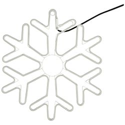 Dekorativna rasvjeta HOME LED neonska figura, pahuljica - NEON 2