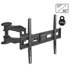 Nosač za TV zidni HOME LCDH 33 4D (37"- 80", do 45 kg, zakretni, nagibni)