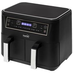 home Friteza na vrući zrak sa duplom korpom, 2460W, 2 x 3.8 lit - HG AF 24