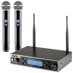 SAL Bežični set, 2 bežična mikrofona i prijemnik - MVN610