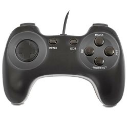 Kontroler AMIKO (gamepad, za PC i prijemnik Amiko Spiel) crni