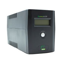 Elsist UPS NemoLCD65 650VA/240W, Line-Interactive, USB, RJ11/RJ45, 2×SChuko, 1×4,5Ah, 10min. autonomija