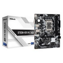 ASRock MB B760M-HDV/M.2, S.1700, DDR4/5333MHz(OC), PCIe 4.0, G-LAN, VGA/DP/HDMI, mATX