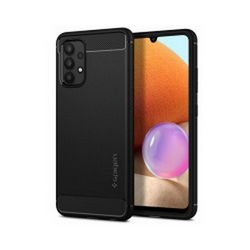 Spigen Rugged Armor, zaštitna maska za telefon crna - Galaxy A32 (LTE)
