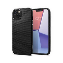 Spigen Liquid Air, zaštitna maska za telefon, mat crna - iPhone 13