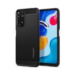 Spigen Rugged Armor, zaštitna maska za telefon crna - Xiaomi Redmi Note 
