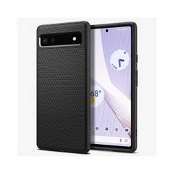 Spigen Liquid Air, zaštitna maska za telefon crna - Google Pixel 6a