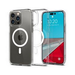 Spigen Ultra Hybrid MagSafe, zaštitna maska za telefon bijela- iPhone 14 Pro Max