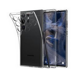 Spigen Liquid Crystal, zaštitna maska za telefon prozirna - Samsung Galaxy S23 Ultra