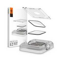 Spigen ProFlex EZ Fit, zaštitno staklo za Apple pametni sat, 2 kom + okvir za poravnanje - Apple Watch 8/7 41mm