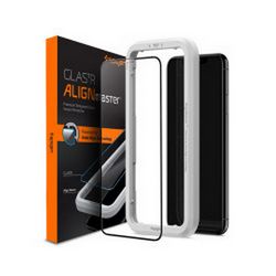 Spigen Align Glass FC, zaštitno staklo za ekran telefona + okvir za instalaciju - iPhone 11 Pro