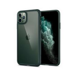 Spigen Ultra Hybrid, zaštitna maska za telefon, midnight green - iPhone 11 Pro (ACS00417)