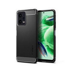 Spigen Rugged Armor, maska za telefon crna - Xiaomi Redmi Note 12 5G/ POCO X5 5G (ACS05787)