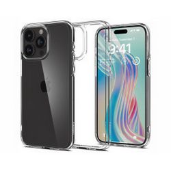 Spigen Crystal Hybrid, zaštitna maska za telefon prozirna - iPhone 15 Pro Max (ACS06446)