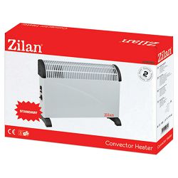 Zilan Grijalica, konvektor, 2000 W, podesiv termostat crna - ZLN6843/BK