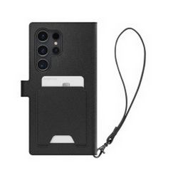 Spigen Wallet S Plus crna zaštitna futrola za telefon - Samsung Galaxy S24 Ultra (ACS07308)
