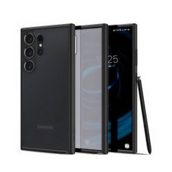 Maska za mobitel SPIGEN Ultra Hybrid, frost black, za Samsung Galaxy S24 Ultra (ACS07296)
