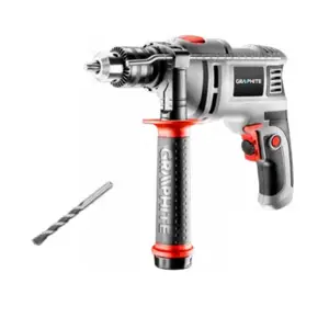 650W hammer drill, 13mm key chuck, 0-3000 min?1 RPM, case