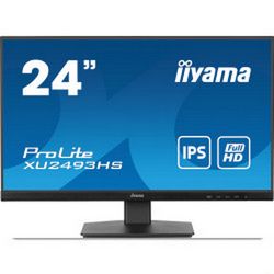IIYAMA 24" Prolite XU2493HS-B6, 1920x1080, FHD, IPS, 250 cd/m2, 0.5ms, HDMI/DP