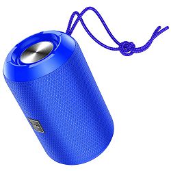 Prijenosni zvučnik HOCO HC1 plavi (Bluetooth, IPX5 vodootporan, baterija 4h)