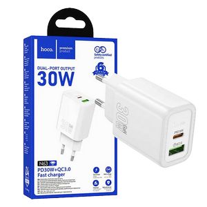 hoco. Punjač kućni, brzi, PD30W + QC3.0 - N63 Gentle