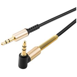 hoco. Audio kabel 3.5 mm, dužina 1.0 metar crna - UPA02 Spring Audio AUX BK