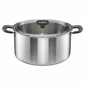 7L stainless steel pot with lid Functional Form