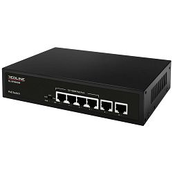 REDLINE PoE mrežni switch, 6 port RJ-45 , 4 PoE - RL-SP8606M