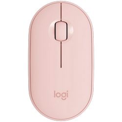 LOGITECH M350S Pebble 2 Bluetooth Mouse - TONAL ROSE - DONGLELESS