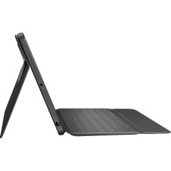 Logitech Rugged Folio Ultra-protective keyboard case with Smart Connector for iPad (7th, 8th, 9th and 10th gen) - Graphite - UK