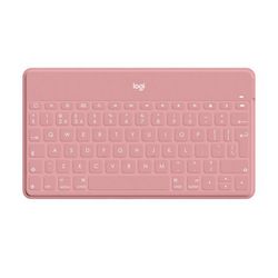 Logitech Keys-to-go Ultra-light, Ultra-PortableÊBluetooth¨ÊKeyboard for iPhone, iPad, Apple TV and Mac - BlushPink - UK
