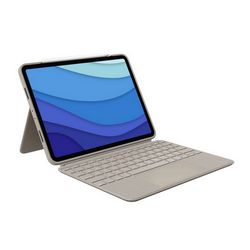 Logitech Combo Touch for iPad Pro 11-inch (1st, 2nd, 3rd and 4th gen) - Sand - US