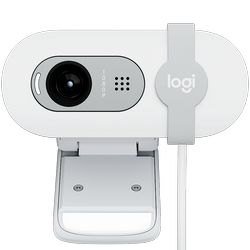 LOGITECH Brio 100 Full HD Webcam - OFF-WHITE - USB