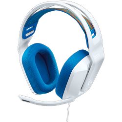 LOGITECH G335 Wired Gaming Headset - WHITE - 3.5 MM