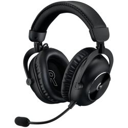 LOGITECH G PRO X2 LIGHTSPEED Wireless Gaming Headset - Blue Mic - crna