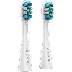 AENO Replacement toothbrush heads bijela, Dupont bristles, 2pcs in set (for ADB0001S/ADB0002S)